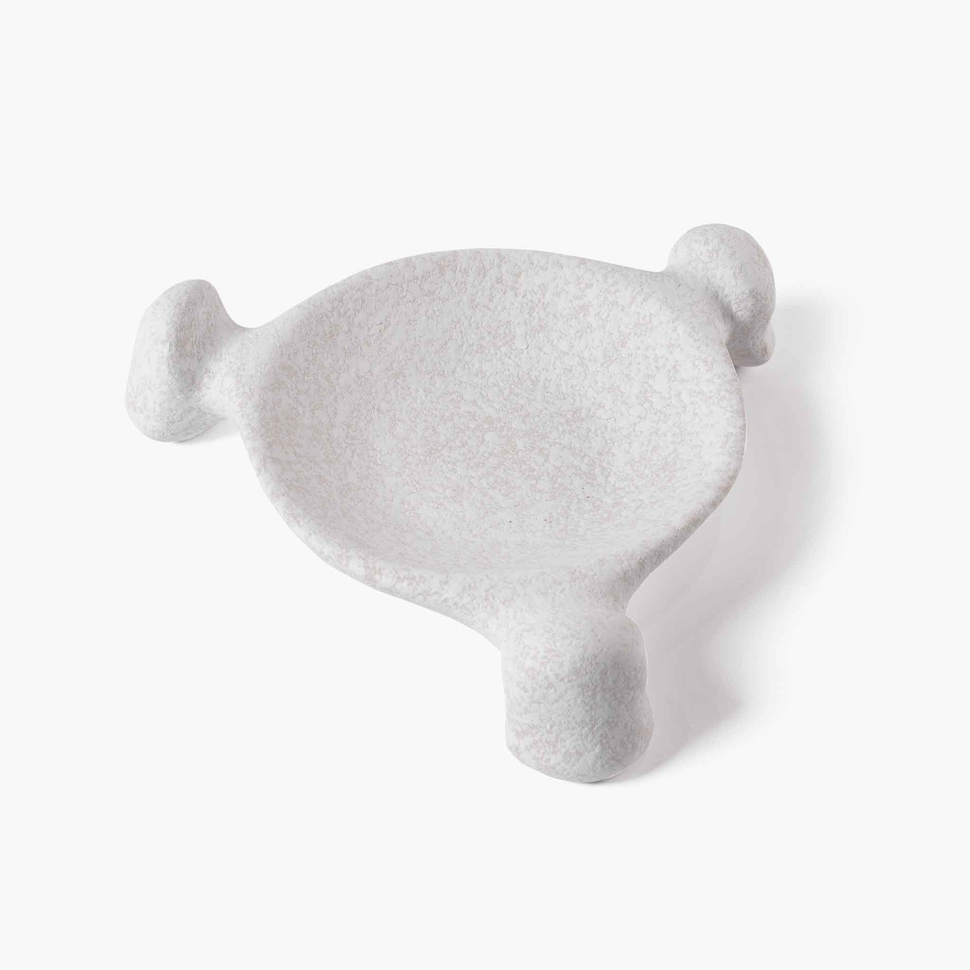 Sculptural ceramic candle holder with organic sugar-glaze texture, bringing quiet luxury to your modern sanctuary.