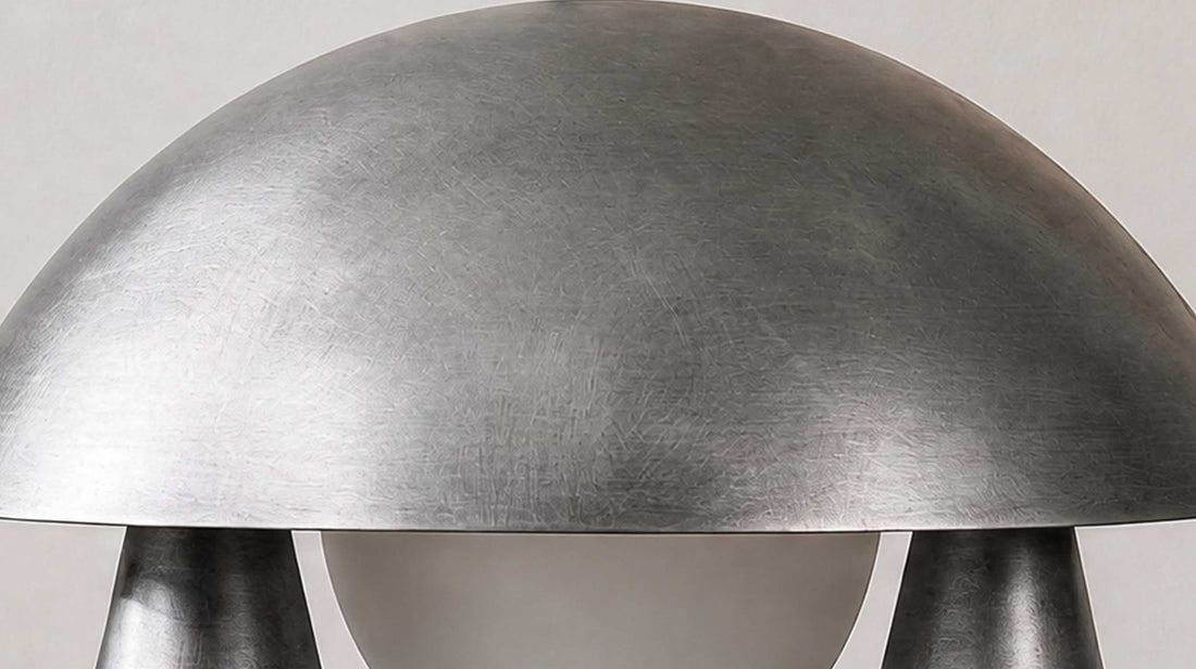 The versatile artamore creative metal lamp effortlessly elevates a modern living room or bedroom with its timeless geometric form and wireless convenience.