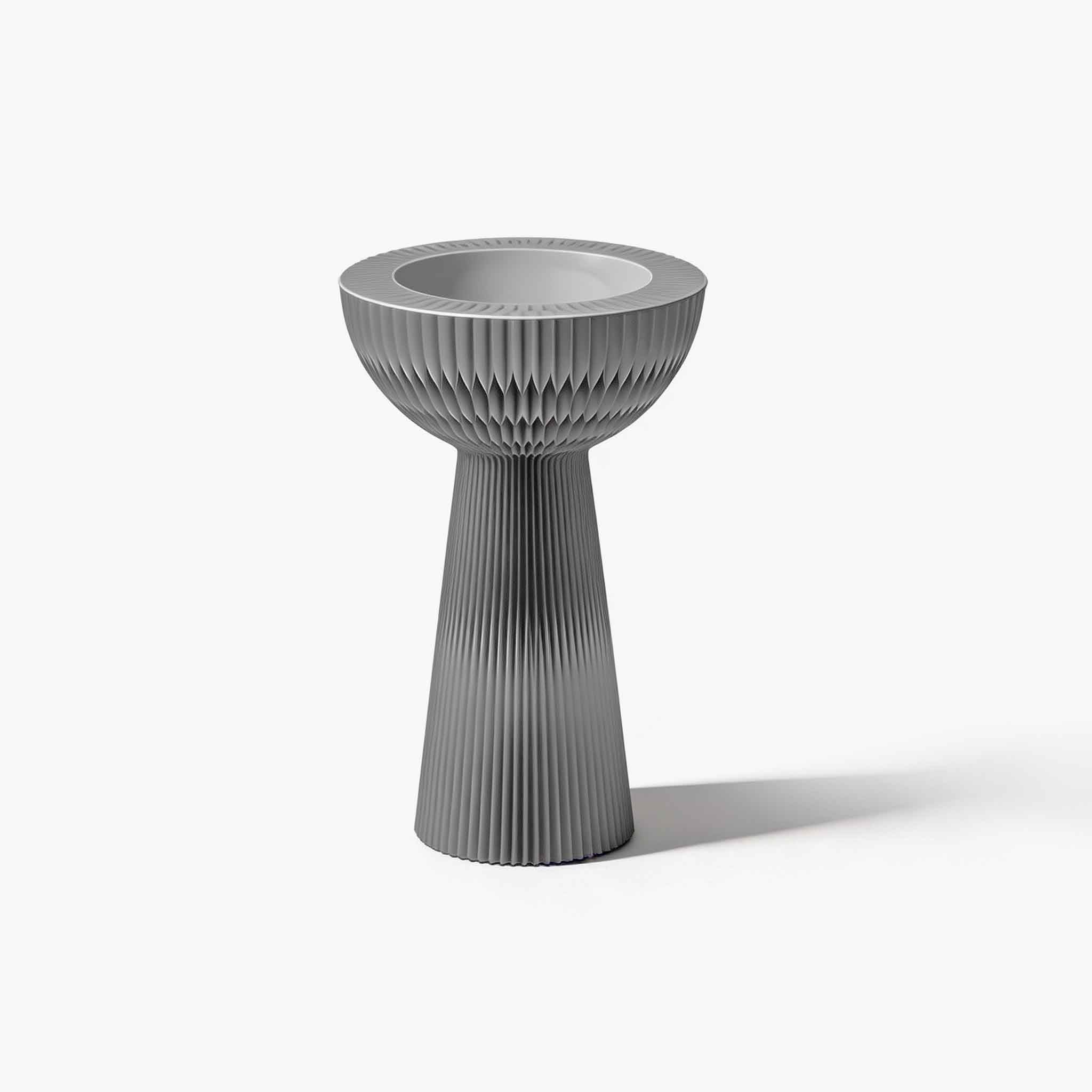 sliver tall hollow storage centerpiece bringing versatile dual-styling options to your quiet luxury home.