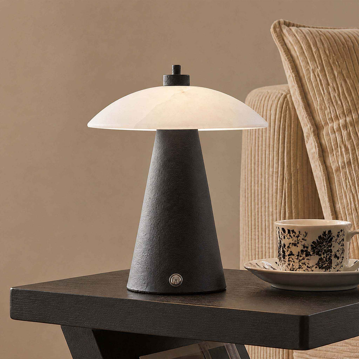 Nero Natural Marble Ambient Lamp